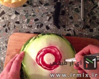 تزیین هندوانه شب یلدا
