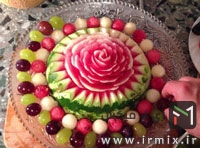 تزیین هندوانه شب یلدا