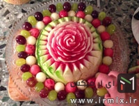 تزیین هندوانه شب یلدا