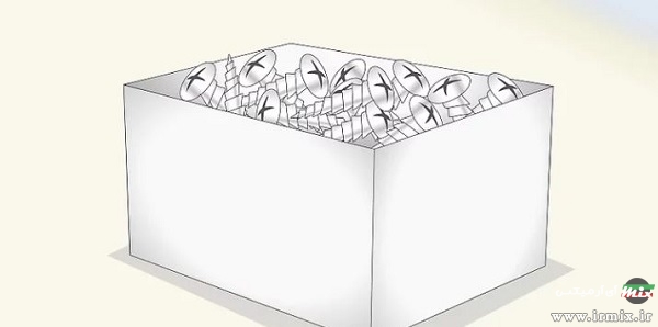 کاردستی لانه پرنده با چوب