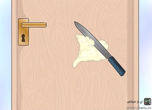 تعمیر درب چوبی سرویس بهداشتی