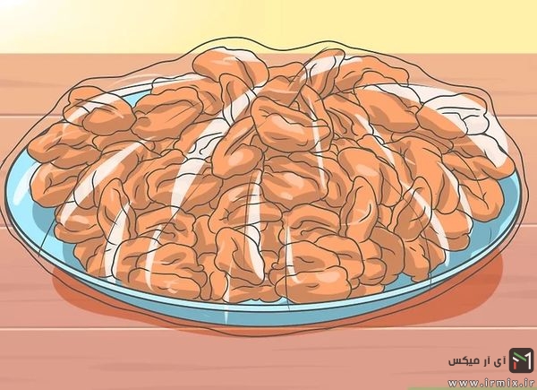 نگهداری گردو در آب