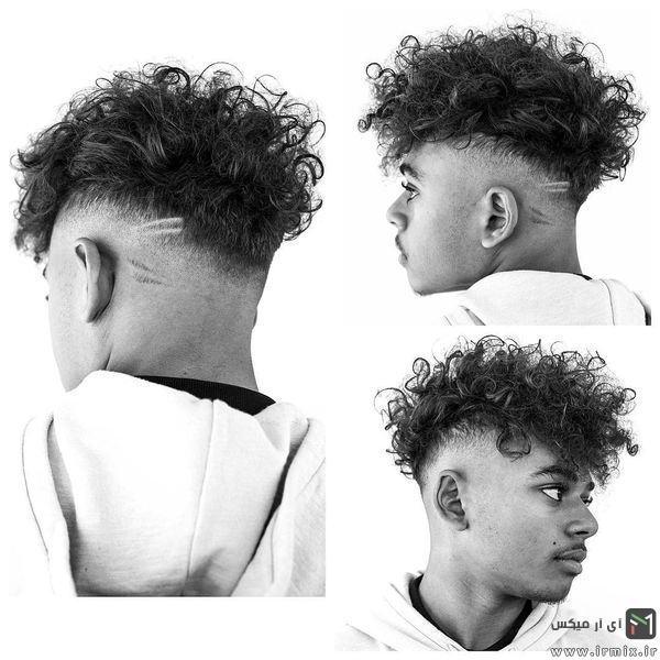 Cool Hairstyle For Curly Hair + Drop Fade