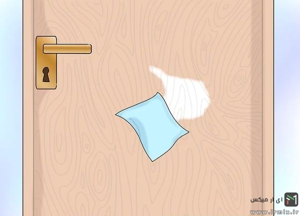 تعمیر درب شکسته اتاق