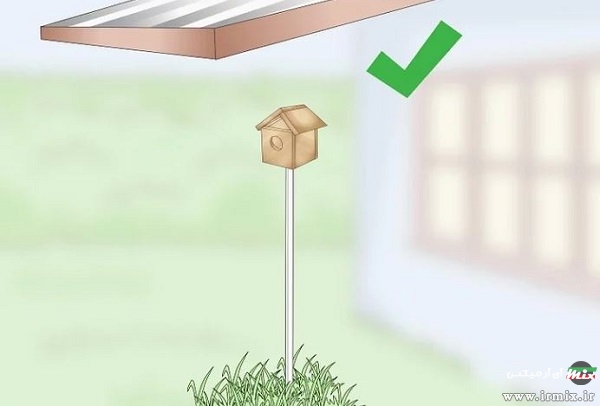 چگونه با چوب لانه پرنده بسازیم؟
