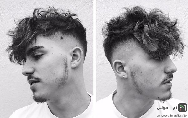 Cool Long Fringe Hairstyle For Curly Hair