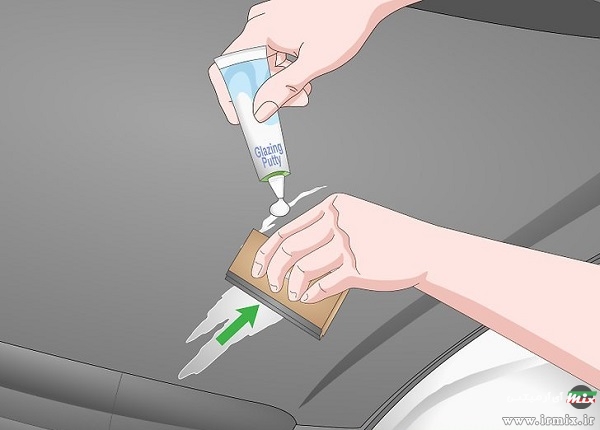 از بین بردن خط و خش بدنه ماشین