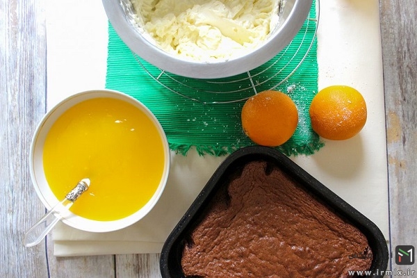 طرز تهیه چیز کیک با پایه کیک اسفنجی