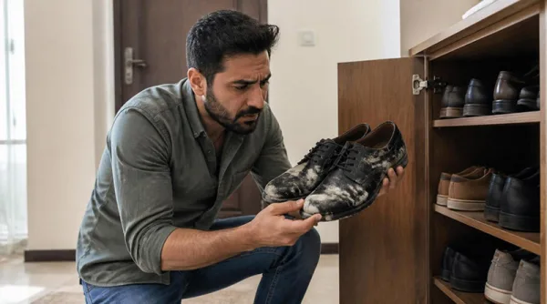 آموزش جلوگیری از کپک زدن کفش ها