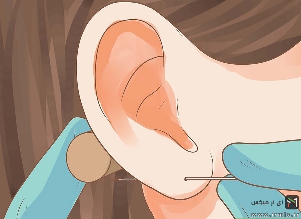 آموزش سوراخ کردن غضروف گوش
