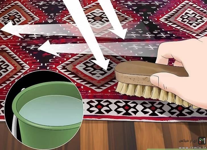 برس زدن فرش