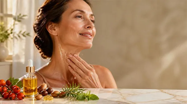 بهترین روغن برای چروک گردن