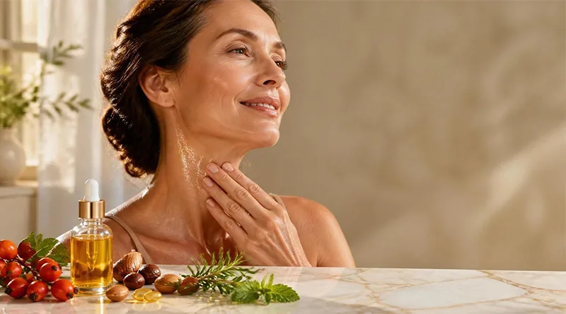 ۵ تا بهترین روغن برای چروک گردن + ۳ ماسک خانگی قوی