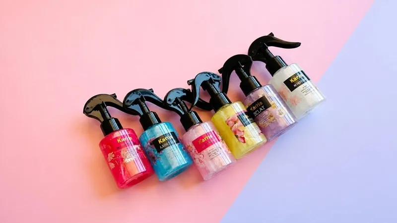 عطر، اسپری مو و محصولات آرایشی
