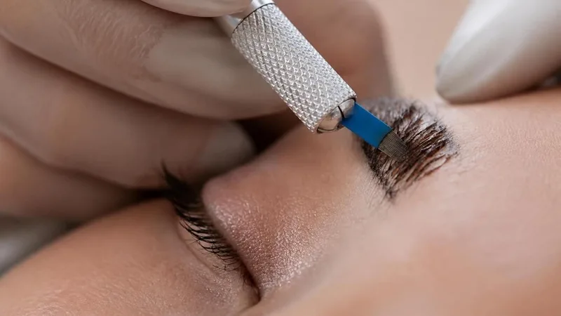 میکروبلیدینگ ابرو (Microblading)
