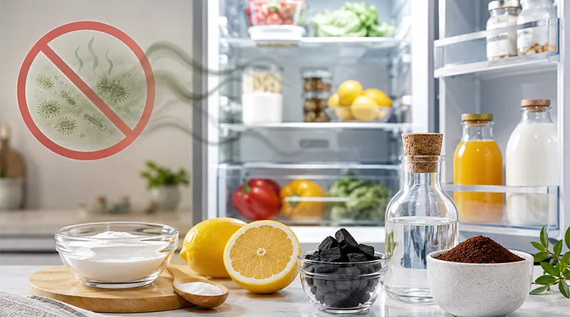 بوی بد یخچال با چی برطرف میشود؟