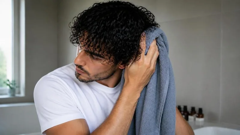 خشک کردن صحیح مو پس از حمام