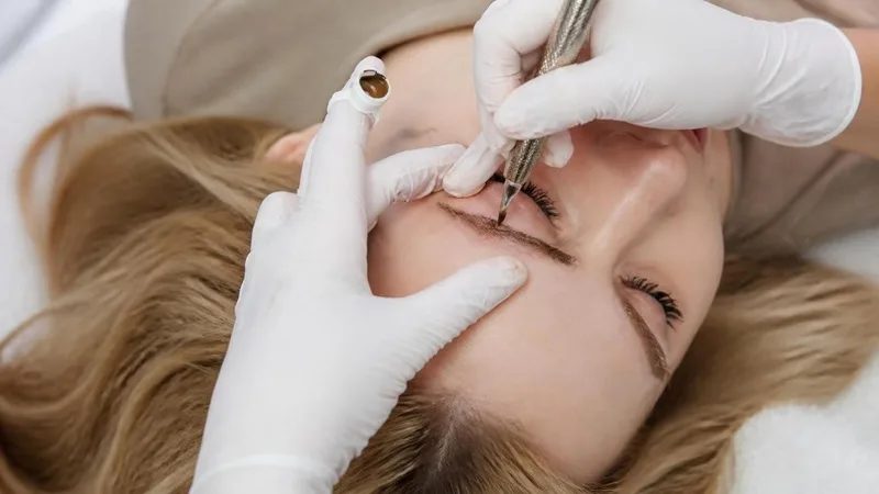 نانو بروز یا هیر استروک (Nano Brows or Hairstroke Brows)