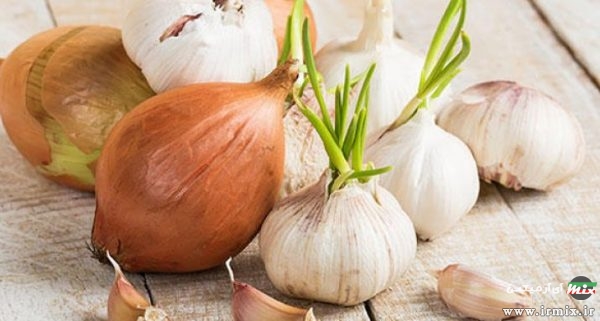 روش جلوگیری از سبز شدن سیر