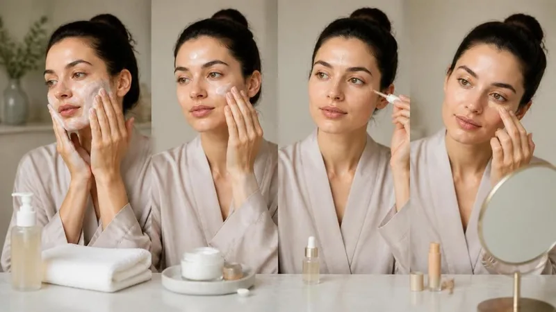 پاکسازی و آماده سازی پوست