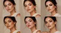 آرایش مناسب با لباس کرم