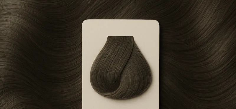 رنگ مو قهوه ای خاکستری