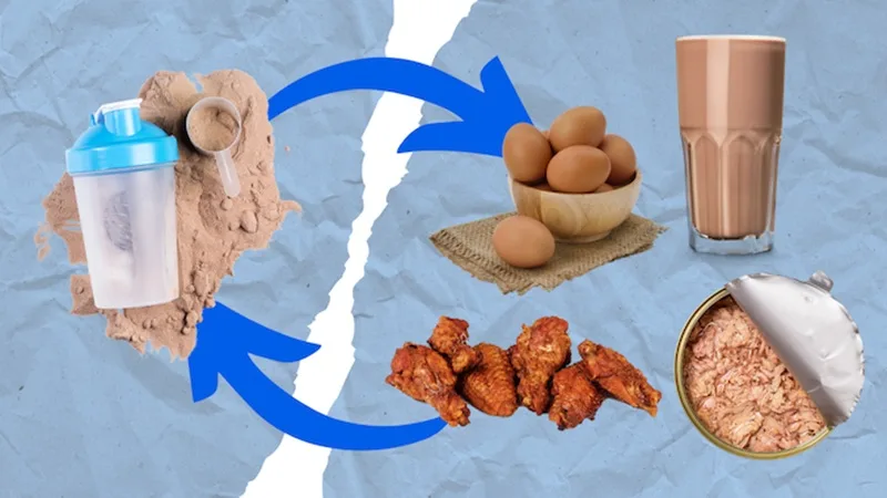 دستور تهیه شیک پروتئینی خانگی