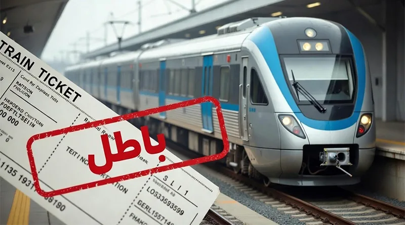 بلیط قطار تا کی میشه کنسل کرد؟ آشنایی با زمان و میزان خسارت دریافتی
