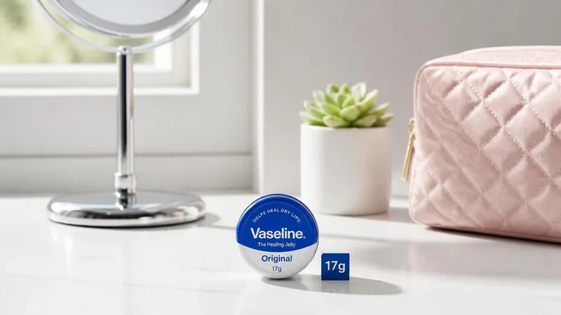بالم لب وازلین (Vaseline)، برای لب های بسیار خشک و دارای ترک