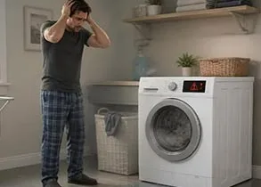 آموزش حل مشکل تخلیه نکردن آب لباسشویی در چند قدم