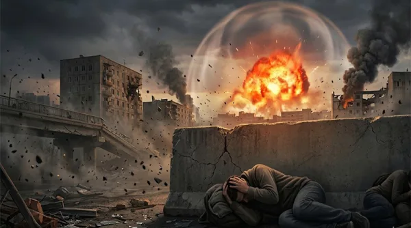 موج گرفتگی چیست و چگونه در جنگ و حملات هوایی از آن در امان باشیم؟