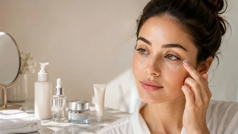 پیش از شروع میکاپ سیاهی زیر چشم، زیر سازی و آبرسانی عمیق مهم است